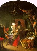 Gerrit Dou The Young Mother Spain oil painting reproduction